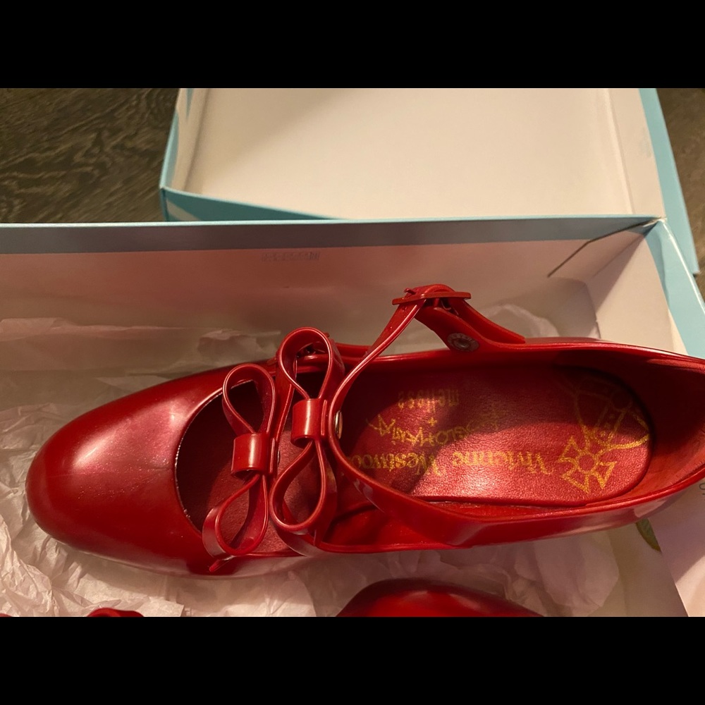 VIVIENNE WESTWOOD X MELISSA croc heels 37